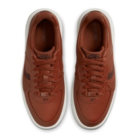 Zapatillas Nike Air Force 1 PLT.AF.ORM DJ9946-603 marrón 2