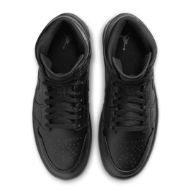 Nike Air Jordan 1 Mid M 554724-093 negro 2