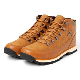 Zapatos trekking hombre piel marrón Outback Bustagrip 4