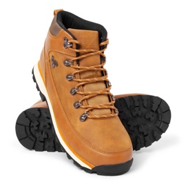 Zapatos trekking hombre piel marrón Outback Bustagrip 2
