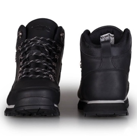 Zapatos trekking hombre Outback Bustagrip piel negra negro 4