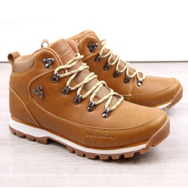 Zapatos trekking hombre piel amarillo Outback Bustagrip 6