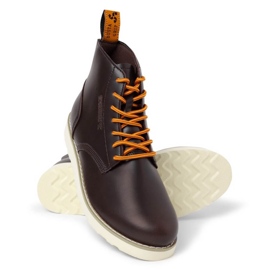 Zapatos de piel para hombre altos marrón Buster Bustagrip 3