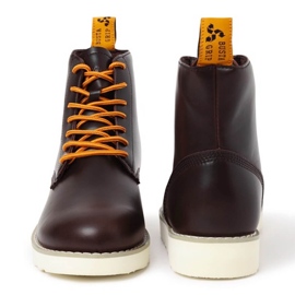 Zapatos de piel para hombre altos marrón Buster Bustagrip 6