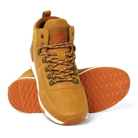 Zapatos de hombre de piel Bustagrip amarillos 5