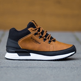 Zapatos de hombre en piel marrón Cruiser Bustagrip 3