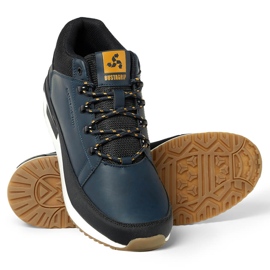 Zapatos hombre piel azul marino Cruiser Bustagrip 4