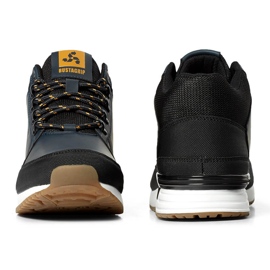 Zapatos hombre piel azul marino Cruiser Bustagrip 3