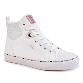 Zapatillas de Hombre High Insulated Cross Jeans KK1R4056C Blanco 8