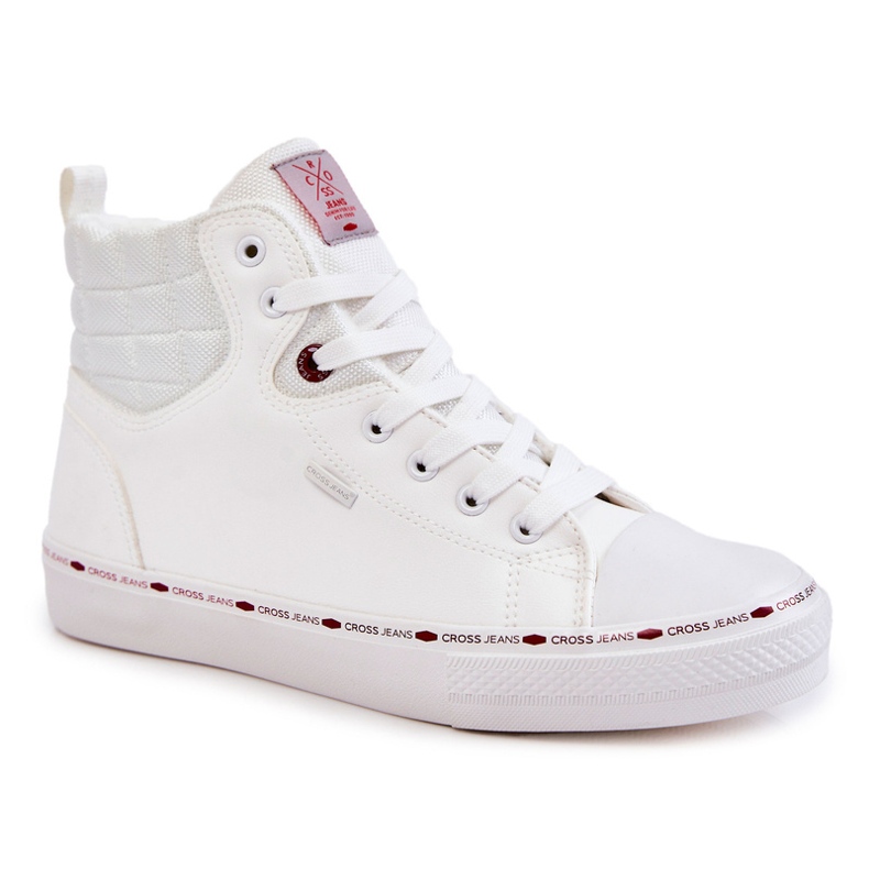 Zapatillas de Hombre High Insulated Cross Jeans KK1R4056C Blanco 1 Zapatillas de Hombre High Insulated Cross Jeans KK1R4056C Blanco 1