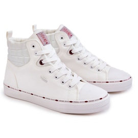 Zapatillas de Hombre High Insulated Cross Jeans KK1R4056C Blanco 2