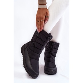 Botas de nieve altas y cálidas para mujer Big Star KK274599 Black negro 1