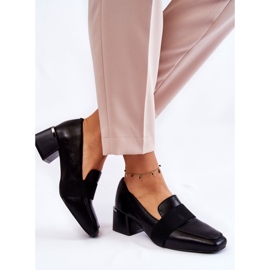 Zapatos De Salón De Moda En Piel La.Fi 230033B-PU Negro 5