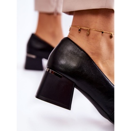 Zapatos De Salón De Moda En Piel La.Fi 230033B-PU Negro 3