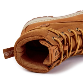 Hombres Trappers Memory Foam Big Star KK174203 Camel marrón 2