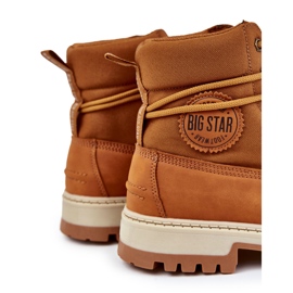 Hombres Trappers Memory Foam Big Star KK174203 Camel marrón 1 Hombres Trappers Memory Foam Big Star KK174203 Camel marrón 1