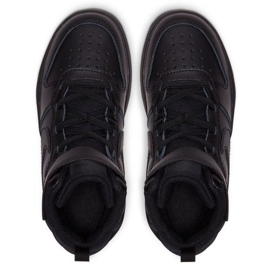 Nike Court Borough Mid 2 Jr CD7783 001 negro 1 Nike Court Borough Mid 2 Jr CD7783 001 negro 1