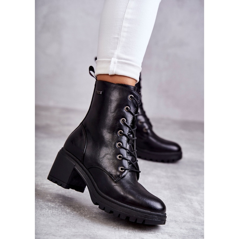 Vinceza Botas De Mujer Negras Cálidas Tacón Alto Grethe negro 1 Vinceza Botas De Mujer Negras Cálidas Tacón Alto Grethe negro 1