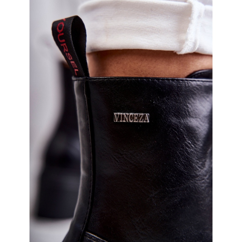 Vinceza Botas De Mujer Negras Cálidas Tacón Alto Grethe negro 4 Vinceza Botas De Mujer Negras Cálidas Tacón Alto Grethe negro 4