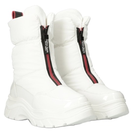Botas de nieve de mujeres blancas aisladas con pelaje en el control deslizante Filippo DBT4236 blanco 3 Botas de nieve de mujeres blancas aisladas con pelaje en el control deslizante Filippo DBT4236 blanco 3