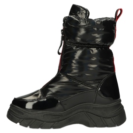 Filippo DBT4236 Botas de nieve de mujeres negras aisladas negro 1