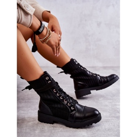 PG1 Botas De Mujer Con Calcetín Atado Negro Livaro 3 PG1 Botas De Mujer Con Calcetín Atado Negro Livaro 3