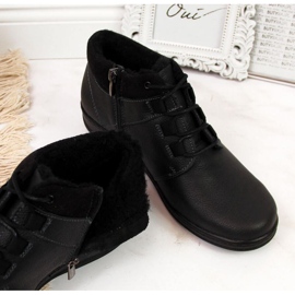Botas de piel con aislamiento Helios W H521A negro 5