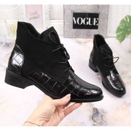 Botas con cordones Jezzi W JEZ299C negro 3