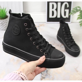 Zapatillas altas con aislamiento negro para mujer Big Star KK274173 6
