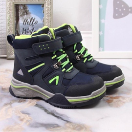 News Zapatos de niño con aislamiento de lana de oveja azul marino negro verde 3