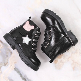 Botas aislantes negro brillo para niña Potocki 4