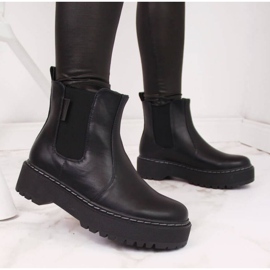 Botas Chelsea con aislamiento Big Star II274101, negro 2