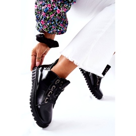 Zapatos Lacados Sergio Leone PB210 Negro 1