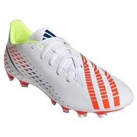 Botas de fútbol adidas Predator Edge.4 FxG M GW0989 blanco blanco 3