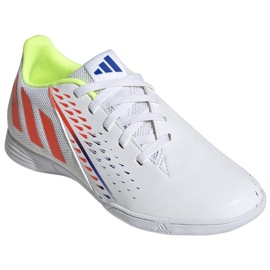 Botas de fútbol adidas Predator Edge.4 In Jr GV8499 blanco blanco 3