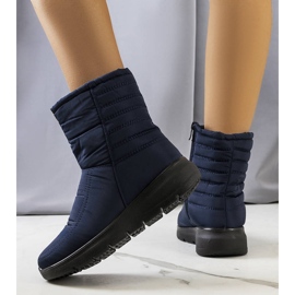 PA1 Botas de nieve Alani acolchadas azul marino 2
