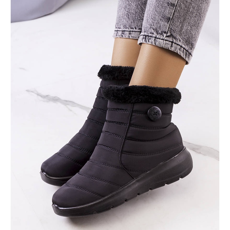 PA1 Botas acolchadas Reign en negro 2