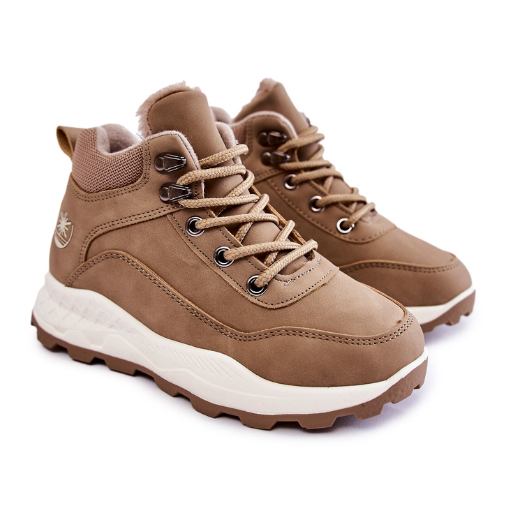 Botas Calientes Infantiles Trappers Beige Otto marrón 1