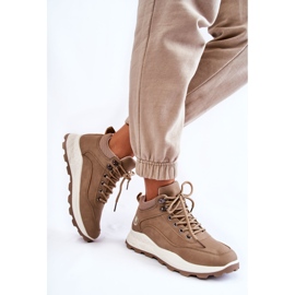PA1 Botas Trekking Mujer Trappers Beige Otto 3