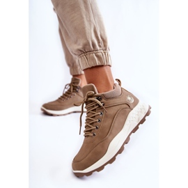 PA1 Botas Trekking Mujer Trappers Beige Otto 1