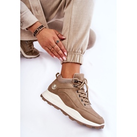 PA1 Botas Trekking Mujer Trappers Beige Otto 5