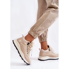 PA1 Zapatillas Trekking Mujer Trappers Beige Claro Otto 7
