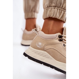 PA1 Zapatillas Trekking Mujer Trappers Beige Claro Otto 3