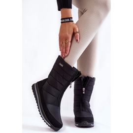 Botas de nieve ligeras y aisladas para mujer Progress PROGJ-22-129 Negro 1