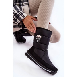 Botas De Nieve De Mujer Con Cremallera Progress PROGJ-21-09 Negro 6