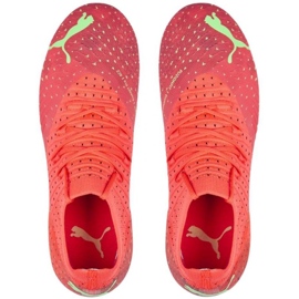 Puma Future 3.4 FG / AG Jr 107010 03 botas de fútbol naranja naranjas y rojos 1