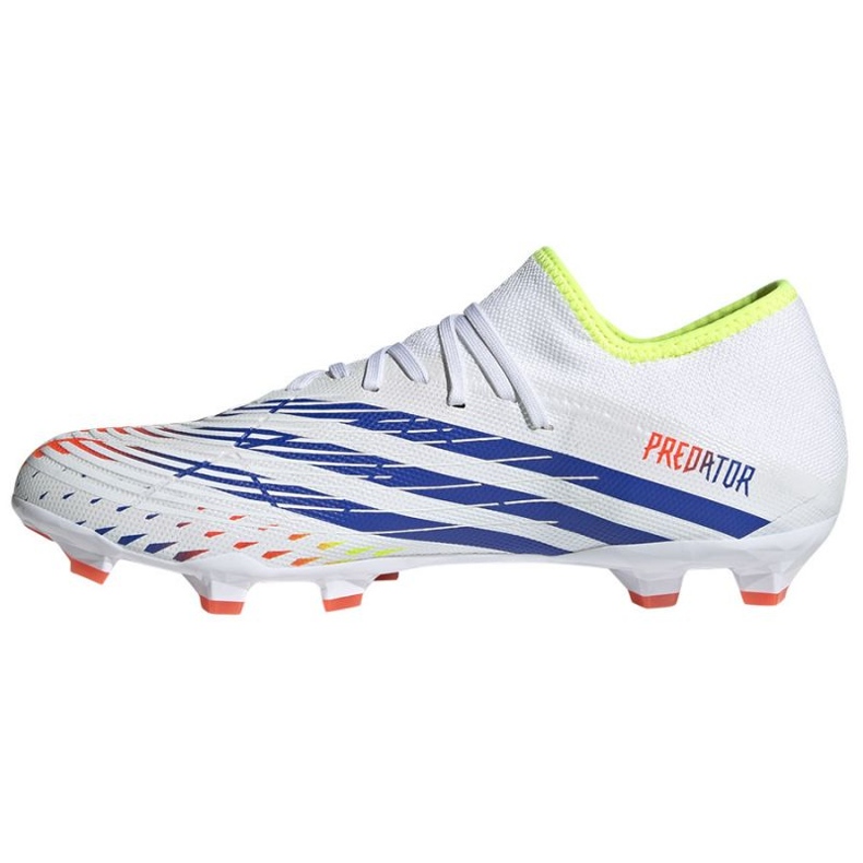 Botas de fútbol Adidas Predator Edge.3 L Fg M GW0995 blanco blanco 1