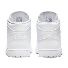 Nike Air Jordan 1 Mid M 554724-136 blanco 4
