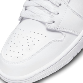 Nike Air Jordan 1 Mid M 554724-136 blanco 6