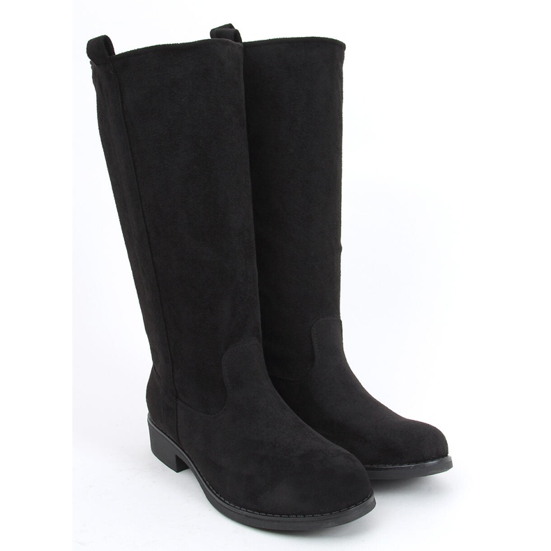 BM Botas con parte superior recta Unnu Black negro 1